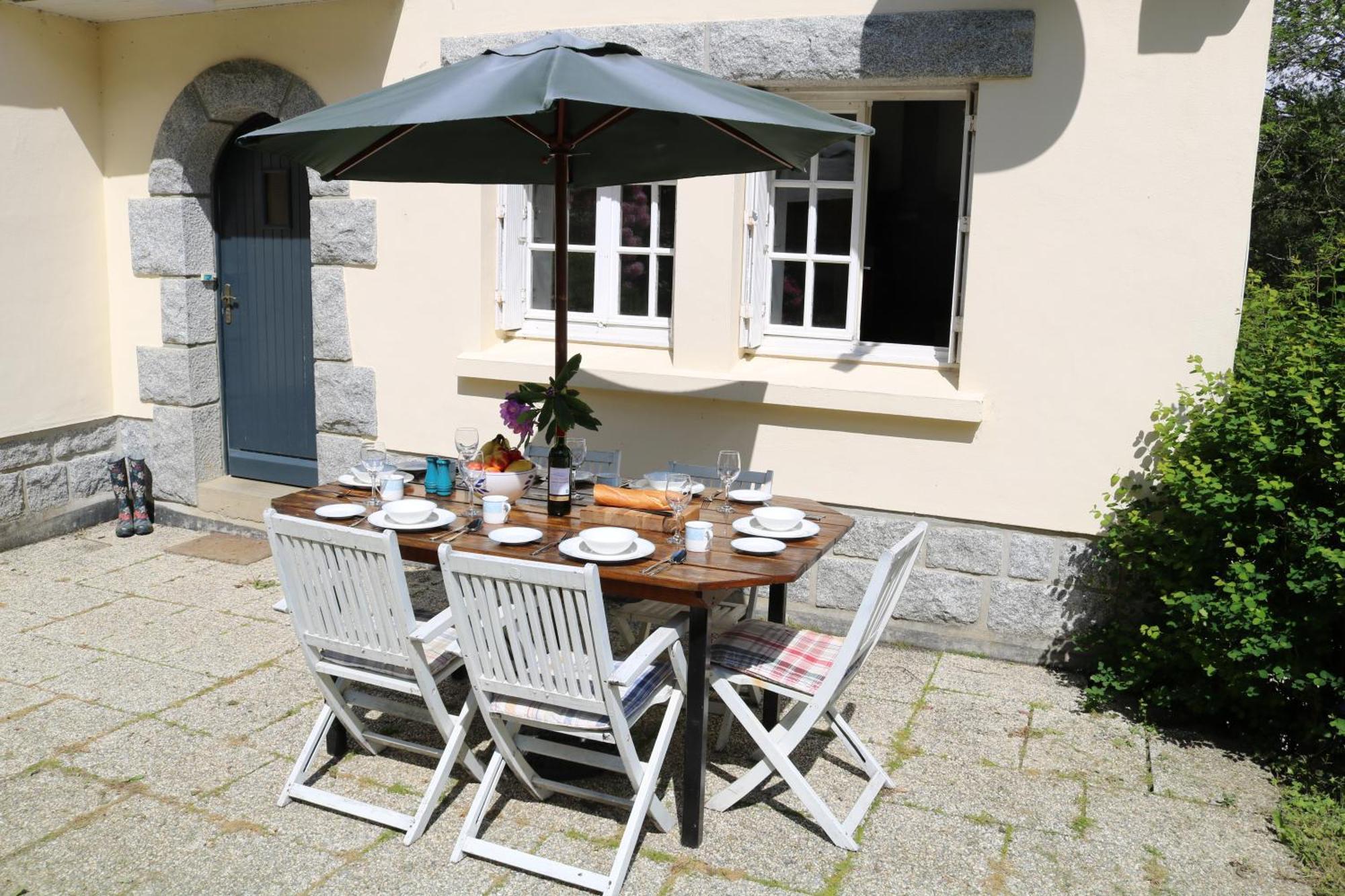 Fontaine Blanche River View, Large Patio & Garden In Central Brittany With Starlink Wifi Treffrin المظهر الخارجي الصورة